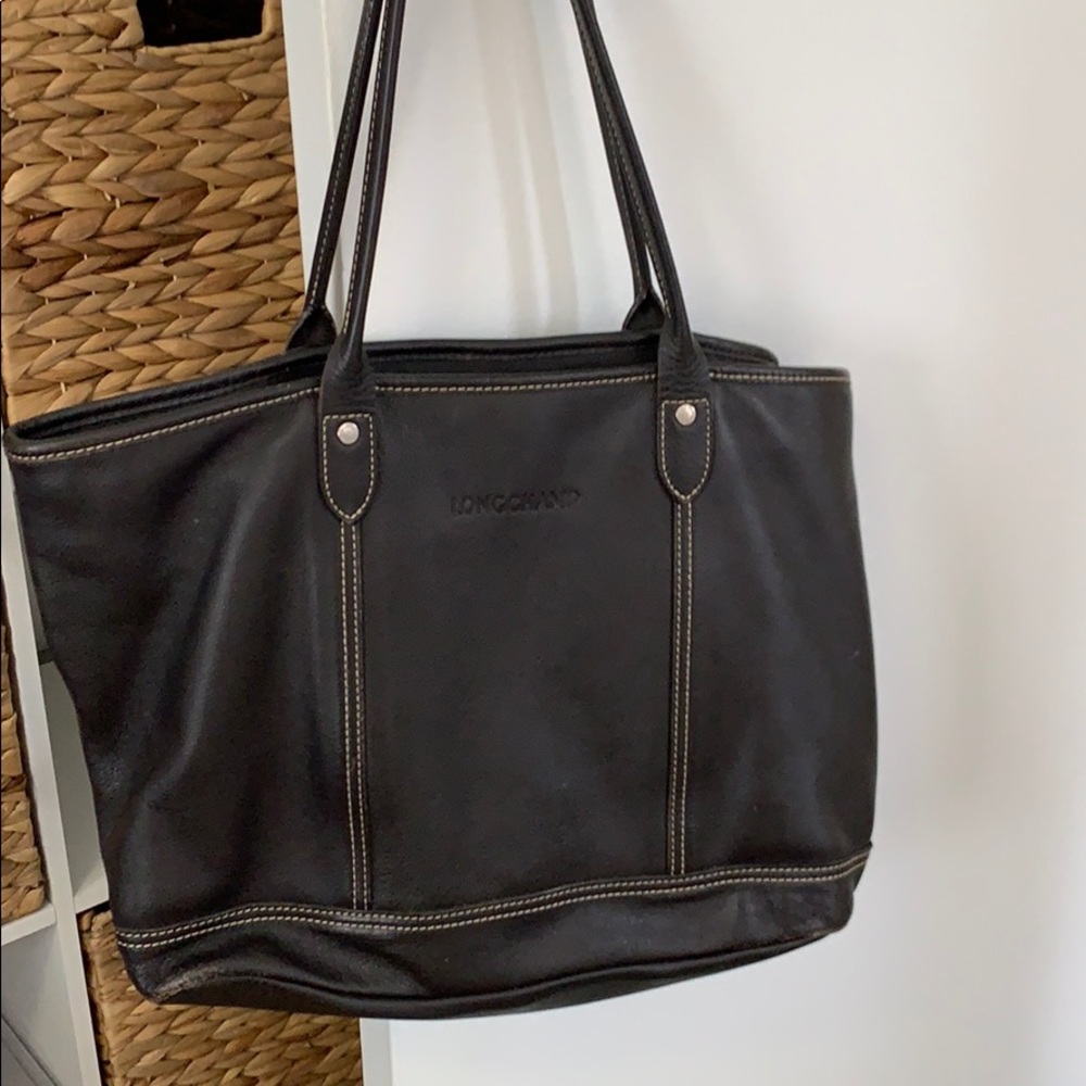 Longchamp leather purse